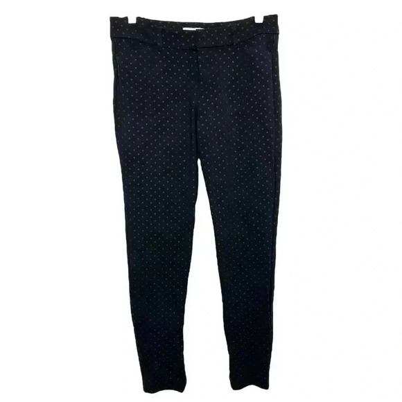 Old Navy Black Dot Pixie Ankle Pants - Picture 1 of 5